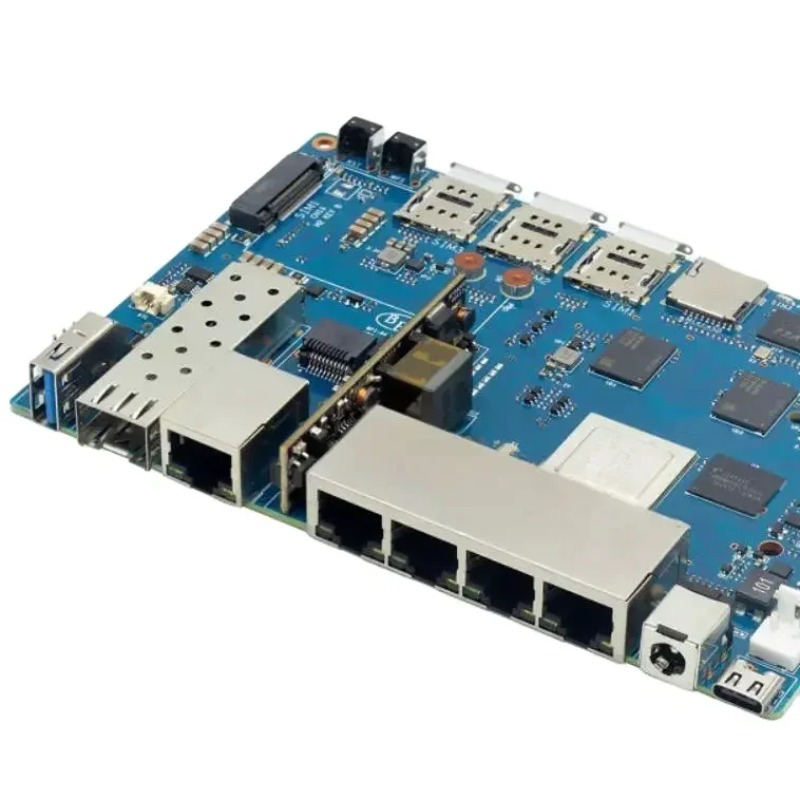 MTK MT7988A işlemcili, 4GB RAM - Bananapi Bpi R4 Wifi 7 incelemesi ve fiyatı