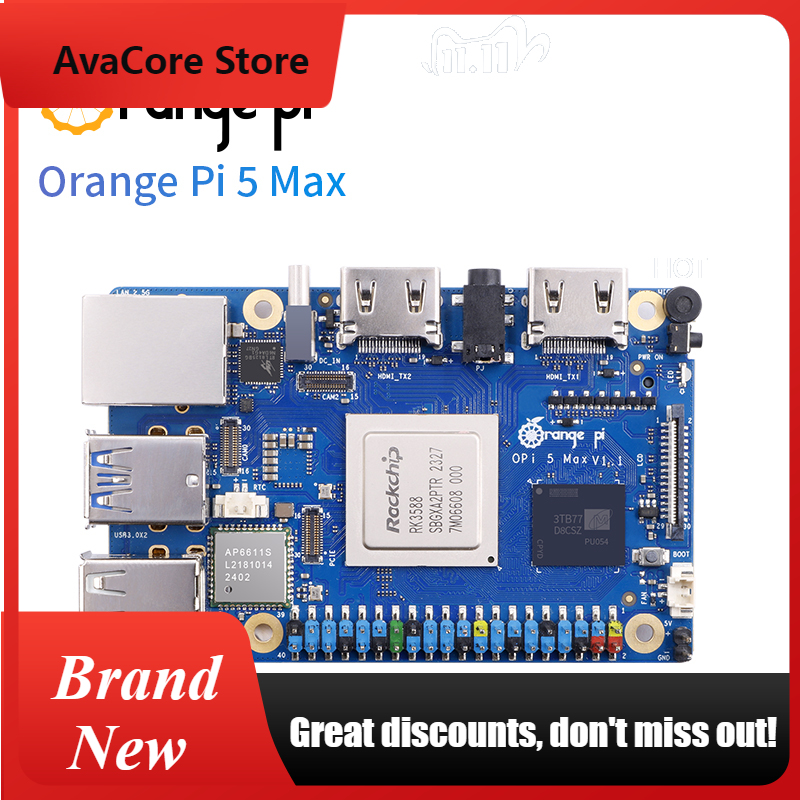 AvaCoreOrangePi 5 Max 16GB, 5V - Orange Pi 5 Max Rk3588 incelemesi ve fiyatı